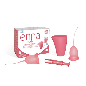Copa Menstrual Enna Cycle Talla S x 2 und  