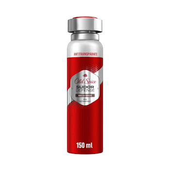 Desodorante Antitranspirante Old Spice Hombre Spray Sudor Defense Seco Botella x 93 gr  