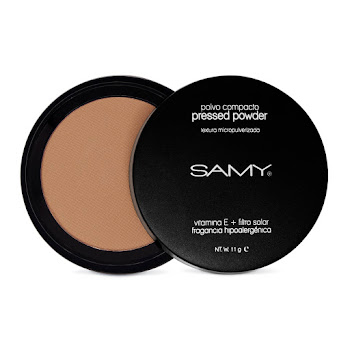 Polvos Samy Compactos Sin Espejo # Almendra x 11 gr  