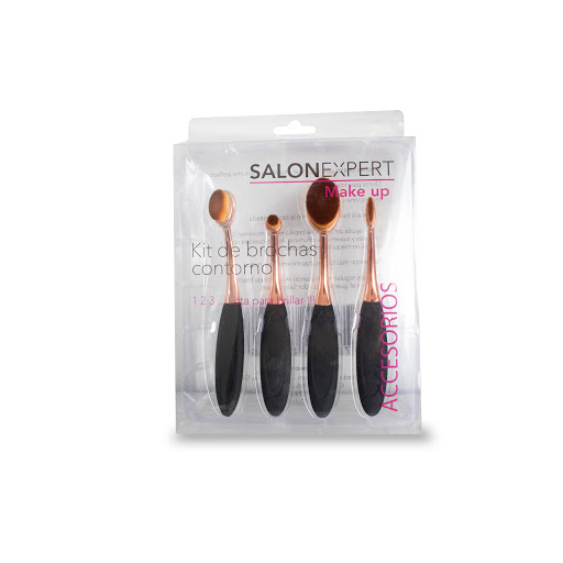 Set Brochas Salon Expert Contorno Oror Rosa x 1 und