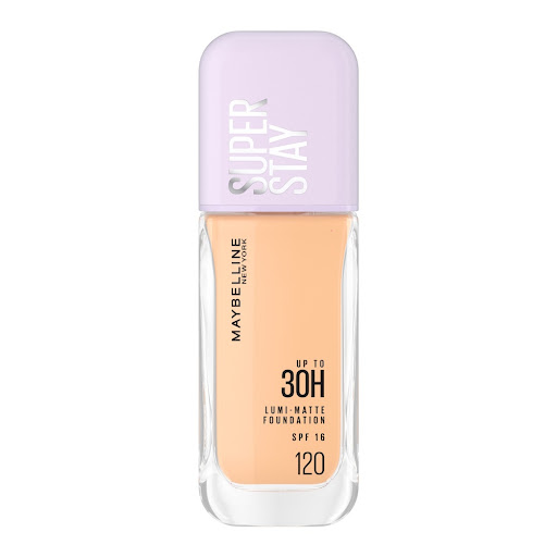 Base Líquida Maybelline Super Stay Lumi Matte Acabado Mate Luminoso Tono 120 Frasco x 35 ml