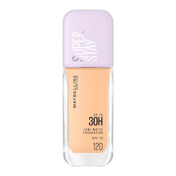 Base Líquida Maybelline Super Stay Lumi Matte Acabado Mate Luminoso Tono 120 Frasco x 35 ml  