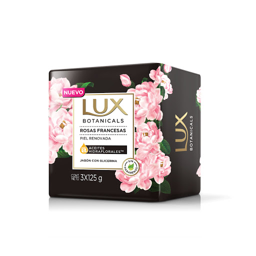 Jabón Lux Delicadeza Floral Hidra Florales Y Jazmín 125 gr x 3 und
