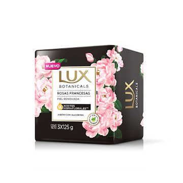 Jabón Lux Delicadeza Floral Hidra Florales Y Jazmín 125 gr x 3 und  