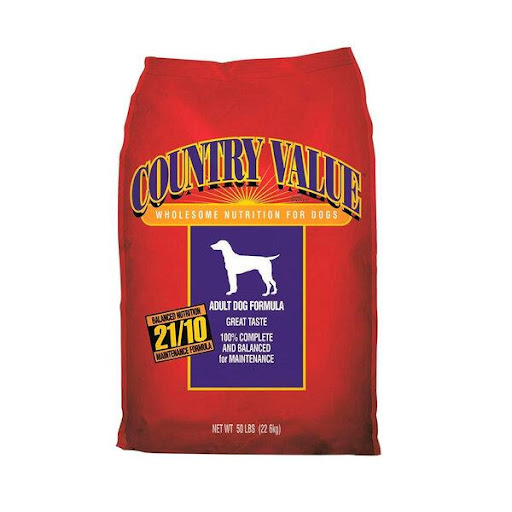 COUNTRY C ADULTO 50 LB COUNTRY  x 1 Country Value  Adult Formula, es un alimento seco para perros. gran fuente premium de fibra fácil de digerir, lo cual evidencia una menor cantidad de alimento a suministrar y una mejor consistencia d
