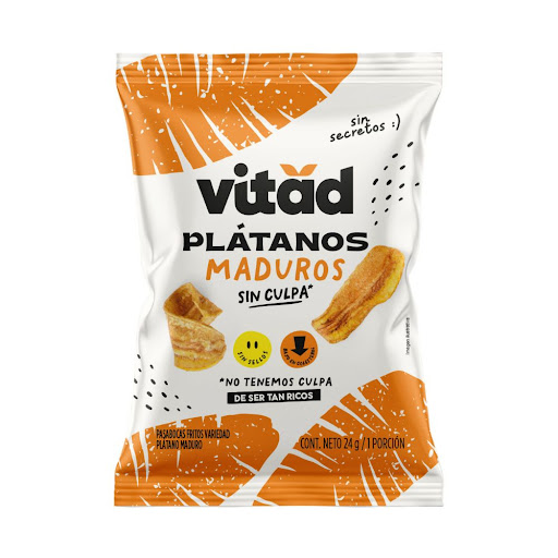 Platanitos Maduros Vitad Paquete x 24 gr 