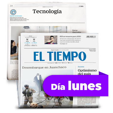 Diario El Tiempo Lunes x   1 und 