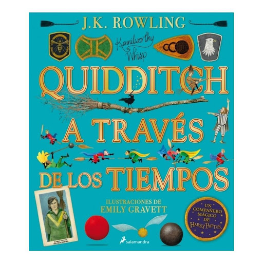 Quidditch A Través De Los Tiempos. Edición Ilustrada (t.d) Salamandra Libro x 1.0 Sinopsis de QUIDDITCH A TRAVES DE LOS TIEMPOS - ILUSTRADO (UN LIBRO DE LA BIBLIOTECA DE HOGWARTS [EDICION ILUSTRADA]) La edición ilustrada del libro de historia del quidditch y las reglas para practic