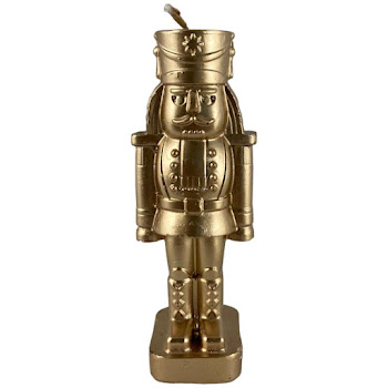 Adorno de Mesa Navideño   Vela Green Fantasy 4.8 x 4.4 x 13.5 cm 