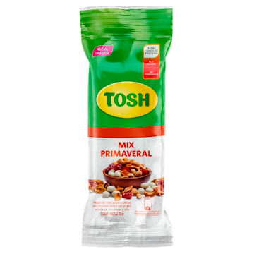 Pasabocas Tosh Mix Primaveral Paquete x 35 gr  