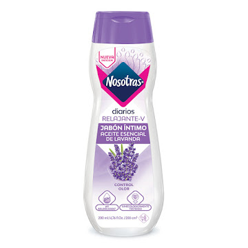 Jabón Intimo Nosotras Lavanda Frasco x 200 ml  