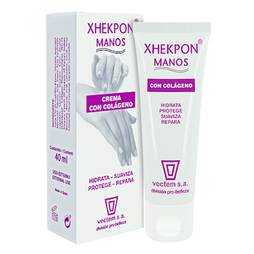 Crema Para Manos Con Colageno Xhekpon x 40 ml  