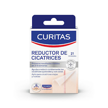 Apósitos Curitas Reductor de Cicatrices Caja x 21 Unidades  