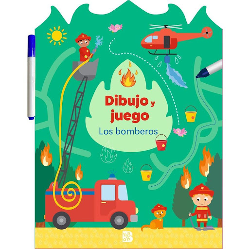 Dibujo Y Juego. Los Bomberos Ballon Libro x 1.0 DIBUJO Y JUEGO. LOS BOMBEROS (24) AURORA BURGUÉS  En estos libros, encontrarás todo tipo de juegos divertidos para los pequeños curiosos amantes de las sirenas o los bomberos. Sus páginas son borrable