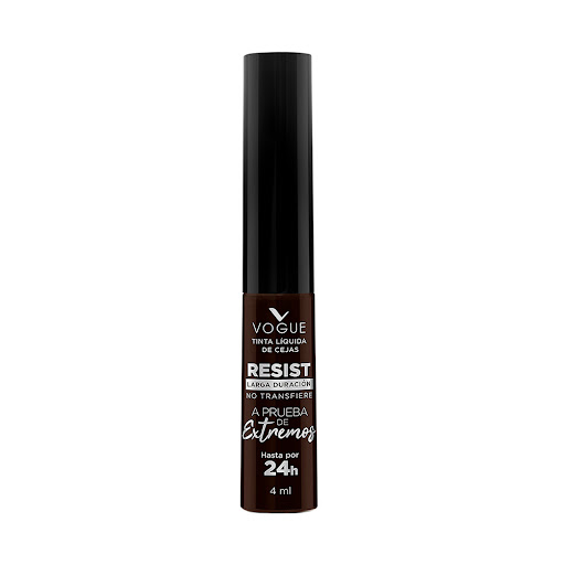 Tinta Líquida De Cejas Vogue Resist Larga Duración Café Cerrado x 4 ml