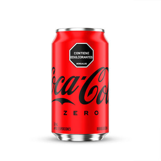 Gaseosa Coca-Cola Zero Lata x 330 ml