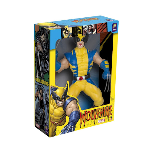 Muñeco Wolverine Premium Marvel Figura Articulada 50 cm Marvel Caja x 1 ĦAñade a tu colección el impresionante Muñeco Wolverine Premium Marvel! Esta figura articulada de 50 cm captura todos los detalles del icónico mutante de los X-Men, con articulaciones en sus brazos, p