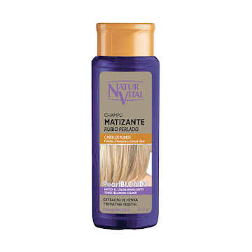 Shampoo Naturaleza Y Vida Matizante Rubio Perlado x 300 ml  
