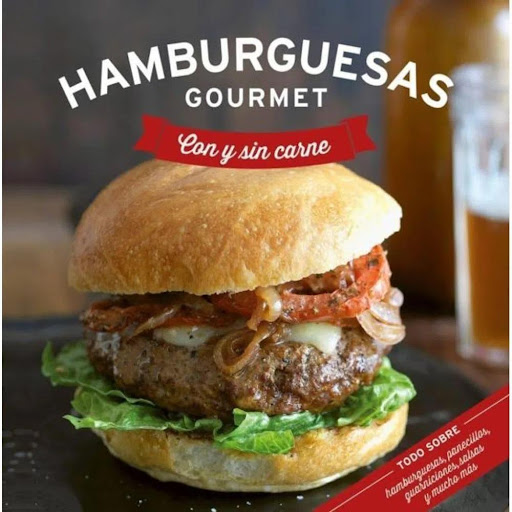 Hamburguesas Gourmet Con Y Sin Carne (t.d) Naumann & Gobel Verlagsgesellschaft Libro x 1.0 Hamburguesas Gourmet con y sin Carne (T.D)   "64 recetas de hamburguesas creativas tanto clásicas como veganas, desde las que llevan doble de queso hasta versiones dulces. Con numerosas recetas de aco