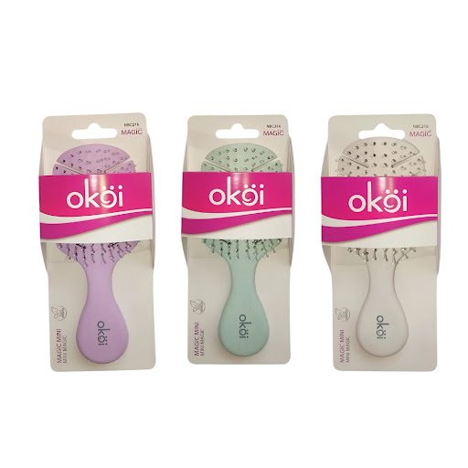 Cepillo de Cartera Okoi Colores Surtidos x 1 und