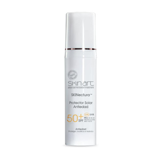 PROTECTOR SOLAR ANA MARIA ANTIEDAD SKIN ART ENVASE X 50 G ANA MARIA  x 1 UND Previene el fotoenvejecimiento cutáneo. Elaborado con tecnología SKINectura, que contiene Néctar de la Flor Kangaroo Paw, exclusivo extracto botánico antiedad que ayuda a restaurar la piel, promovien