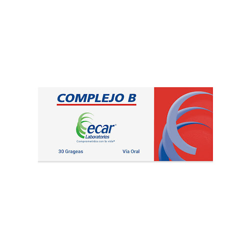Complejo B Ecar Caja x   30 Grageas