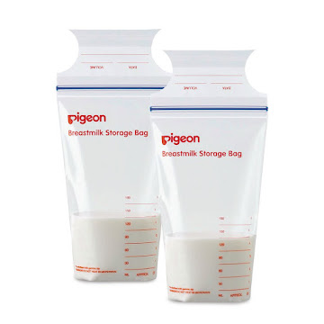 Bolsas Para Almacenar   Leche Materna Pigeon x 25 und  