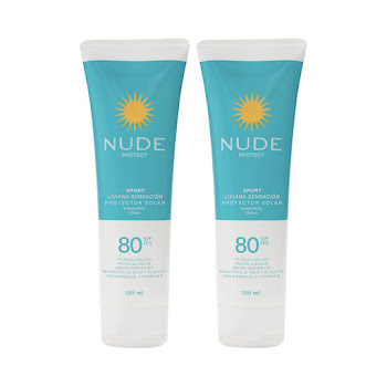 Protector Solar Nude SPF 80 Frasco x 120 ml  
