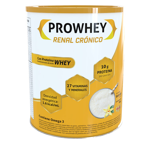 Prowhey Renal Crónico Sabor Vainilla Caramelo x 900 gr Boydorr