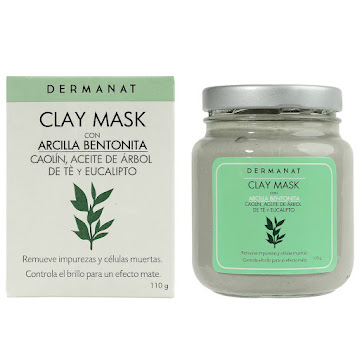 Solo Online Mascarilla Facial   Dermanat Arcilla Bentonita X 110gr 