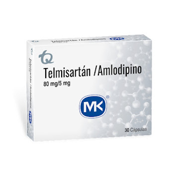 **Telmisartan - Amlodipino MK 80/5Mg Caja x30 Capsulas  