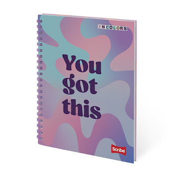 Cuaderno Scribe Argollado In Colors Grande Cuadriculado 100 Hojas x 1 und undefined