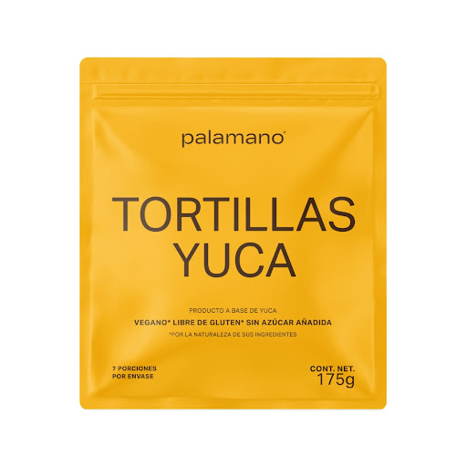 Tortilla De Yuca Palamano Paquete x 7 Unidades