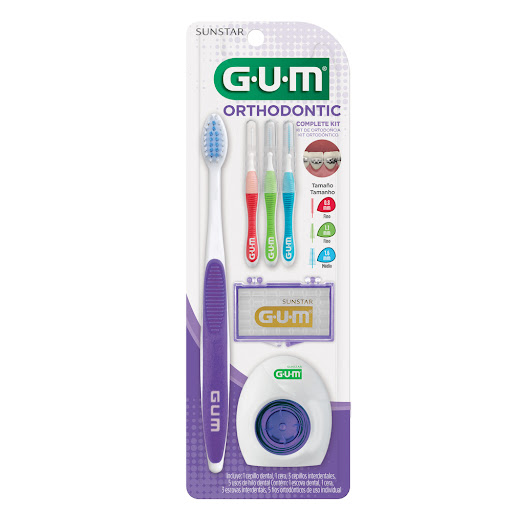 Kit Gum Sunstar Ortodoncia Económico x 4 und