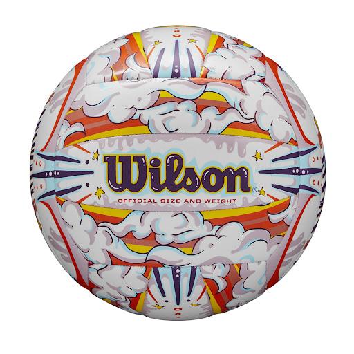 Balón de Voleibol Wilson Graffiti Peace (NO.5) (Blanco, Anaranjado) Wilson Caja x 1 Balón de Voleibol Wilson Graffiti Peace (NO.5)Sol, olas y voleibol. ¿Qué más podrías querer? La pelota de voleibol Wilson Graffiti Peace NO.5 es la compañera perfecta para tus días de diversión bajo e