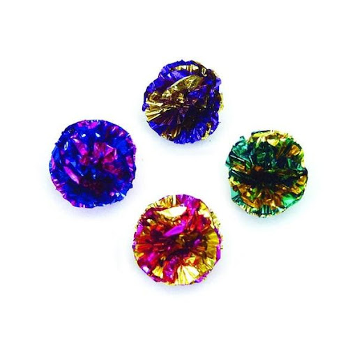 PELOTAS TURBO GATO PAPEL CRUJIENTE X 4 TURBO GATO  x 4 Las Turbo Krinkle Balls son juguetes diseñados para estimular el instinto de juego y ejercicio en los gatos. Estos juguetes están fabricados con materiales atractivos que producen sonidos crujientes y
