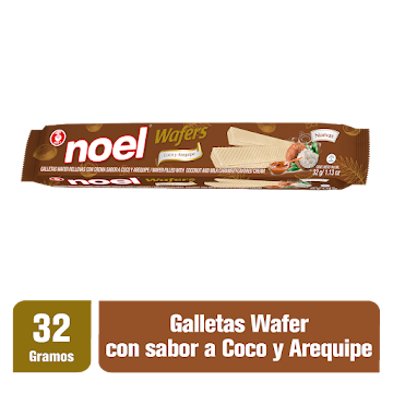 Galleta Noel Wafes Coco Arequipe x 32gr
