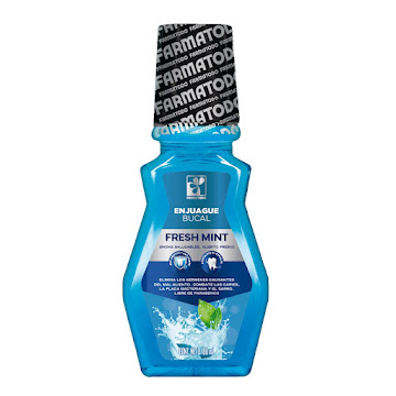 Enjuague Bucal Farmatodo   Fresh Mint x 180 ml  