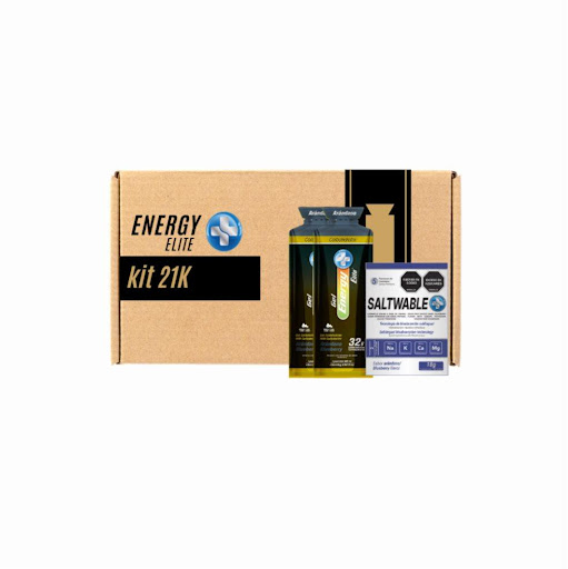 kit Running 21K ENERGY ELITE  caja x 3 unidades Kit de carrera 21K 
El kit contiene:
-2 geles Carbo 32g 
-1 sobre de sales x 10 und