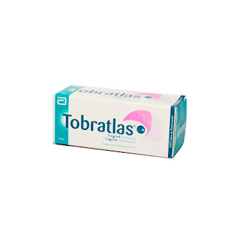 TOBRATLAS 3/1 MG/ML   SOLUCIÓN OFTÁLMICA FRASCO X5ML ABBOTT TOBRAM DEX  