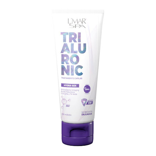 TRIALURONIC | Tratamiento capilar con ÁCIDO HIALURÓNICO TRIMOLECULAR DE LMAR  LMAR  250 x 1 TRIALURONIC | Tratamiento capilar con ÁCIDO HIALURÓNICO TRIMOLECULAR
Hidrata profundamente cada nivel de la fibra capilar, devolviendo al cabello su juventud y elasticidad natural. Su tecnología HIDRA