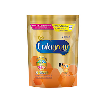 Fórmula De Crecimiento Enfagrow Premium 3 Plain Bolsa x 550 gr  