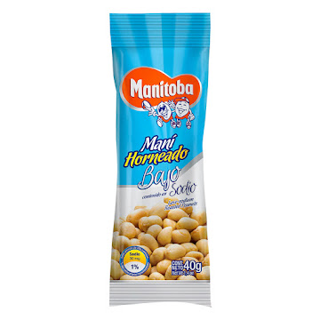 Maní Manitoba Light Paquete x 40 gr  
