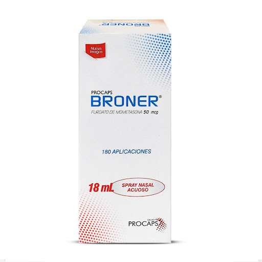 Broner Furoato de Mometasona 50 mcg Procaps Frasco x 18 ml