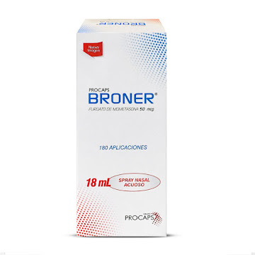 Broner Furoato de Mometasona 50 mcg Procaps Frasco x 18 ml  