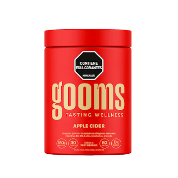Gomas Gooms Vinagre de Manzana Sobre x 150 gr  