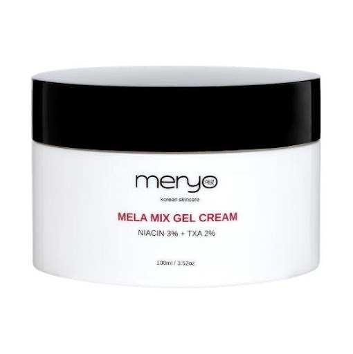 Mix de Crema y Gel Anti Manchas Ácido Tranexámico y Niacinamida X 100 Ml Meryo Frasco x 1 und 