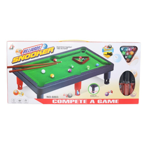 Billarpool Snooker Caja Plasticos Asociados  x 1 Un emocionante juego de mesa ideal para mejorar la concentración y la coordinación, perfecto para disfrutar en familia o con amigos.Características:Material: Plástico resistente y superficie lisa para