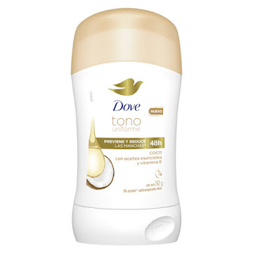 Desodorante Dove Clear Tone 48h 0% Alcohol x 50 gr  