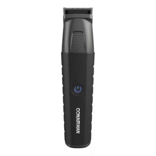 Recortadora todo en uno de 14 piezas resistente al agua GMTL50 by ConairMan™ Conair Unidad x 1 Recortadora GMTL50 ConairMan 14 piezas, resistente al agua, con accesorios intercambiables para barba, cabello y contornos. Precisión y comodidad para uso diario o retoques.
